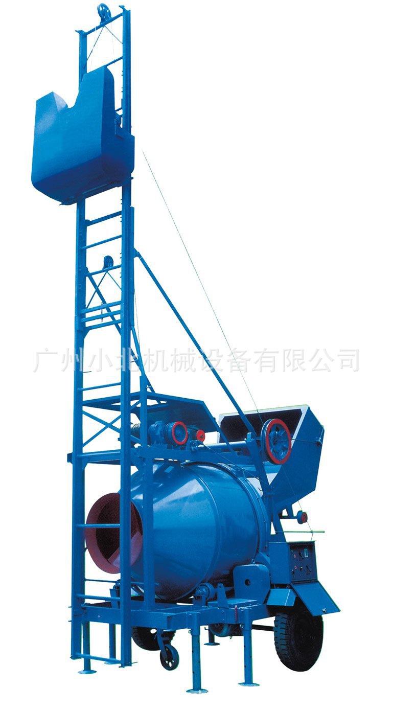 JZX300电动提升搅拌机 广州混凝土搅拌 水泥搅拌机 滚筒搅拌机