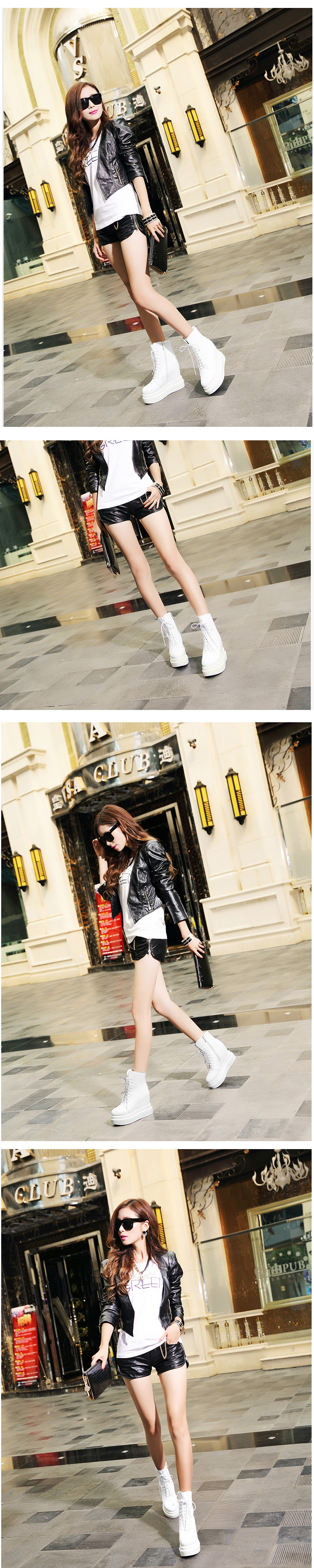 Bottes femme en En cuir - Ref 3355464 Image 31