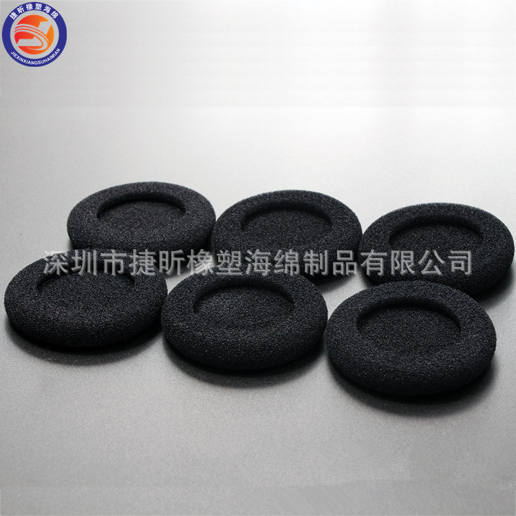 厂家批发 航空耳机棉模具加工一次成型双拼海棉耳套 可