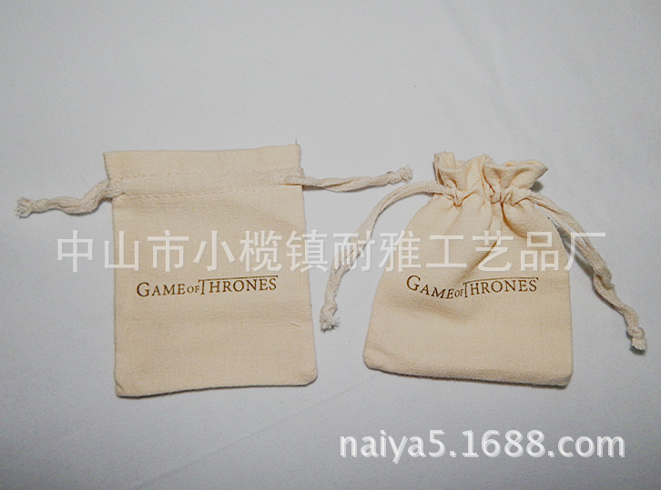 长期供应生产束口麻布袋 布袋 手饰礼品包装麻布袋可印刷logo