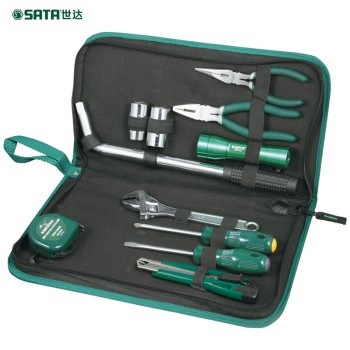 世达工具 原装正品 11件司机随车工具组套 06011