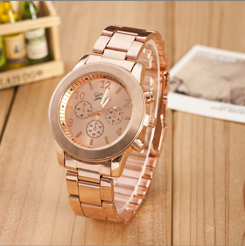 Fashion Solid Color Buckle Quartz Women's Watches display picture 1