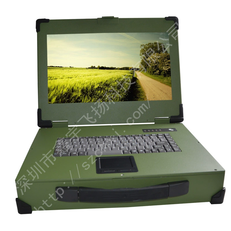 Industrial handheld air fan, laptop