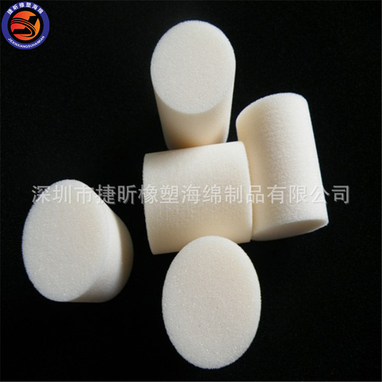 供应 圆形聚氨酯异形海绵管 管道清洗高密度海绵柱 推荐