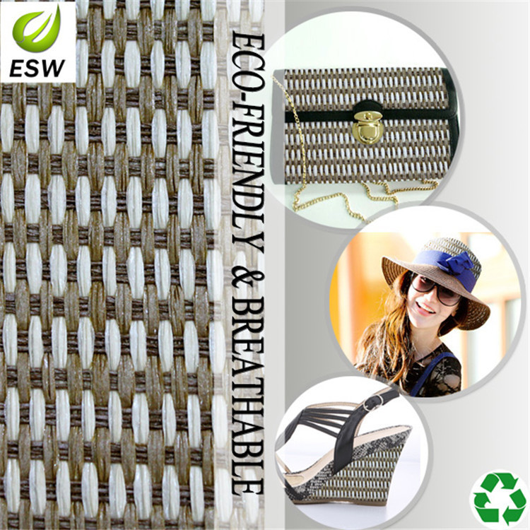 透气环保 低调奢华纸草编织布纸编布墙纸布料纸草布纸编布