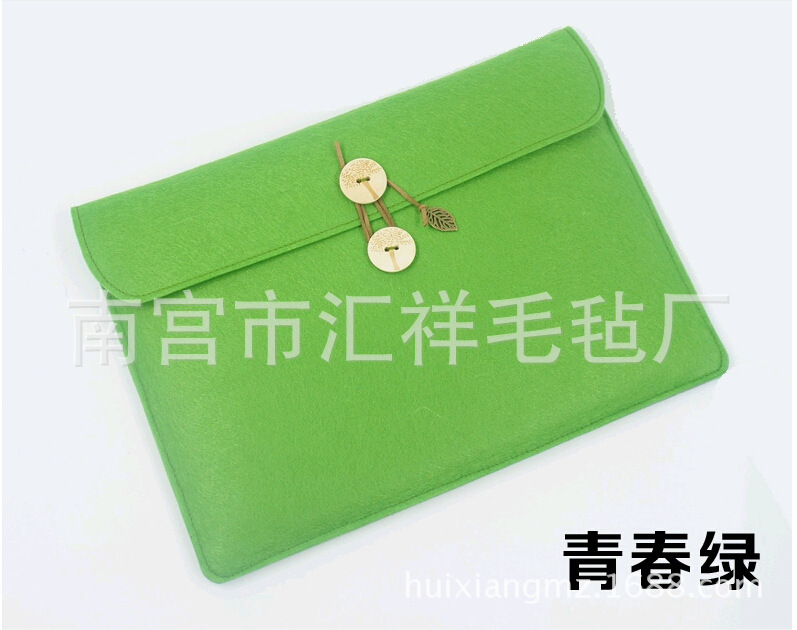 supply new pattern computer notebook Felt bag customized Simplicity multi-function waterproof portable Felt bag