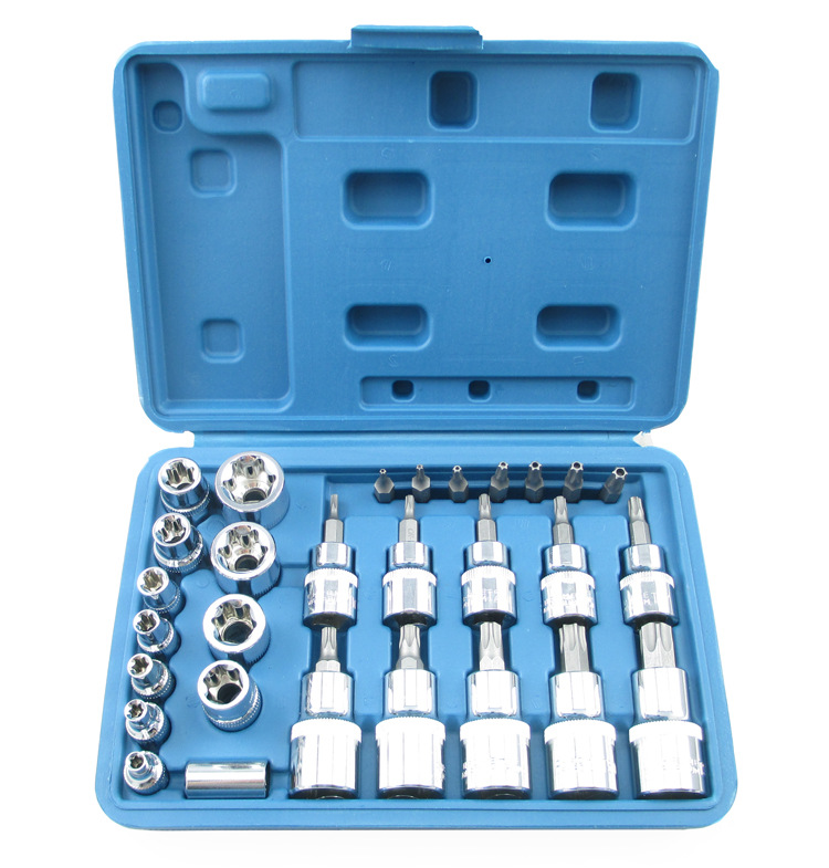 花型旋具套筒/六角梅花套筒/星型批头套筒/米子E型套筒/星形批嘴