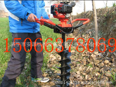 专业植树挖坑机 选安源植树钻孔机 汽油挖坑机