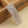 L462 hair accessories rhinestone BB large rectangular bangs clip sides and crushed hair