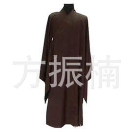 衣服夏季透气麻纱海青居士服男女同款僧服海清大褂 一件代发