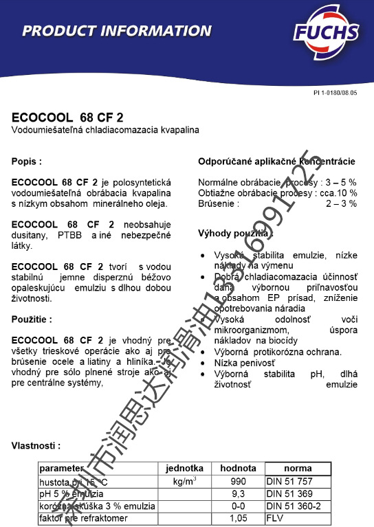 ECOCOOL 68 CF 2