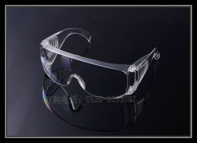 厂家供应透明防冲击防飞溅眼镜百叶窗防护眼镜 护目镜防喷溅|ru