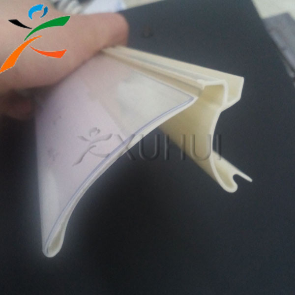 超市PVC产品 白色价格条 货架标签条 柜台卡条 内卡标签条