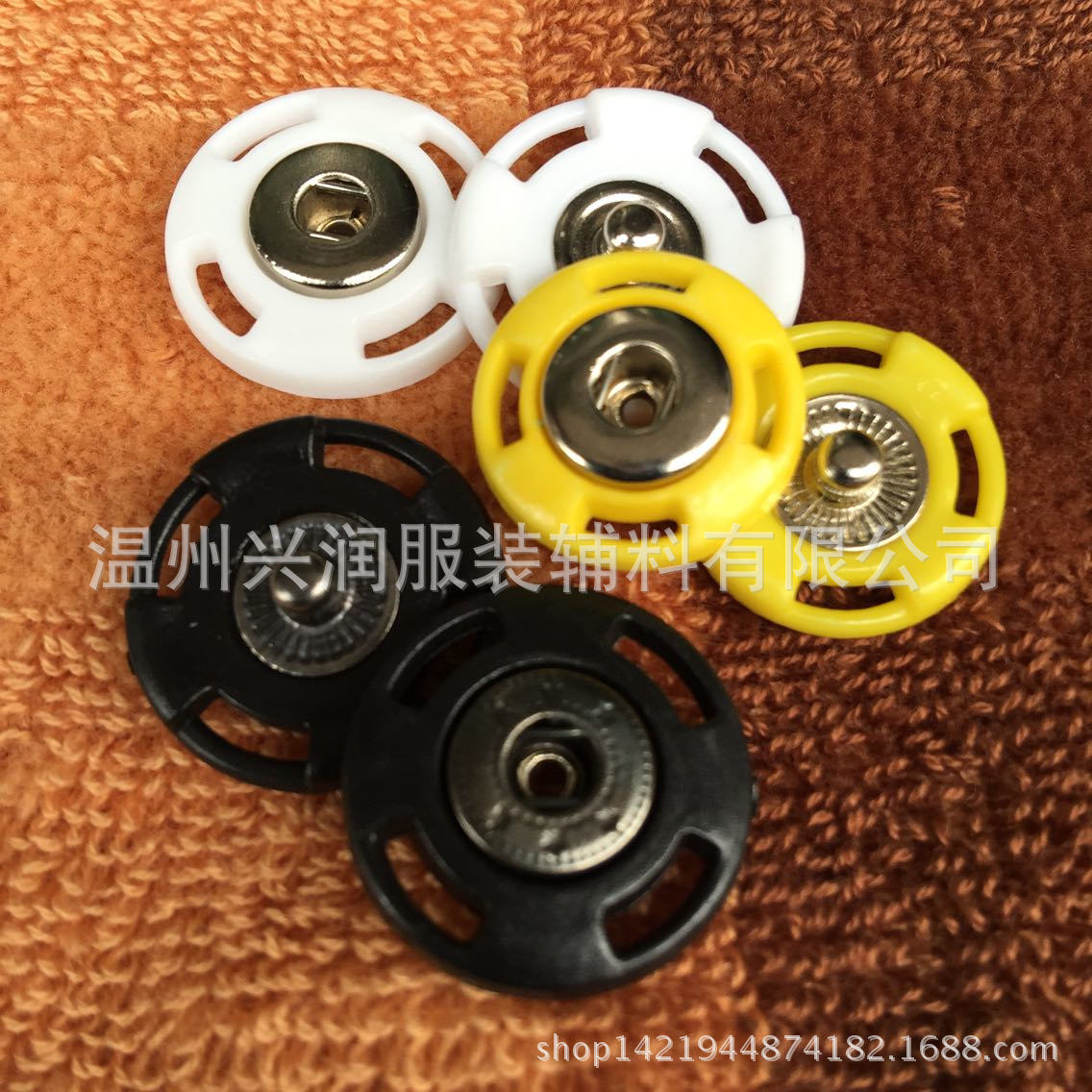 Button buckle wholesale metal four holes Press the buckle buckle…
