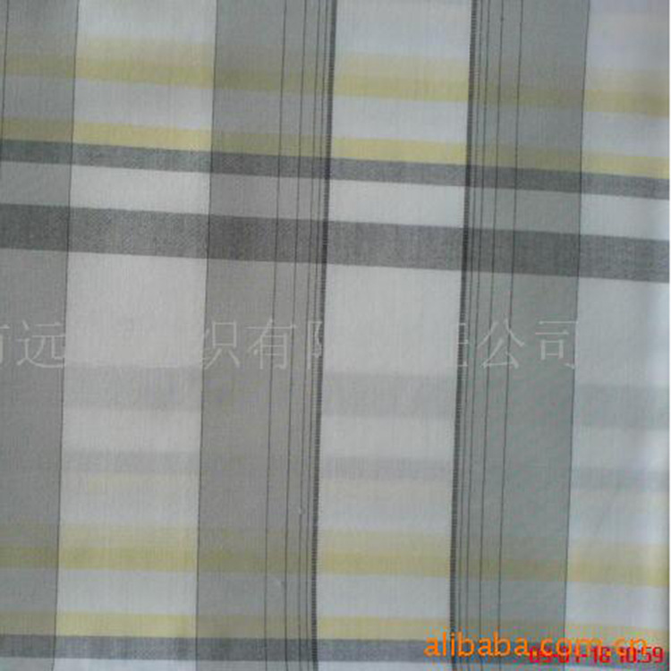厂家批发供应优质几何提花布料 衬衫内衣睡衣全棉精梳色织布