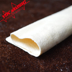 Pure natural mink plush rag, genuine leather musical instrument cleaning cloth, instrumental cleaning cloth, universal musical instrument care and cleaning cloth