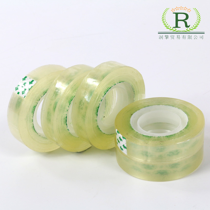 永大胶带不易脱胶文具胶带高粘不残胶难撕断文具小胶带12*30y