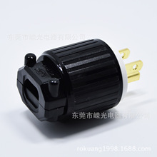 LK7515P NEMA 5-15P ��Ҏ���Iֱʽ���^ 1 125V UL�Ӿ����^Y��