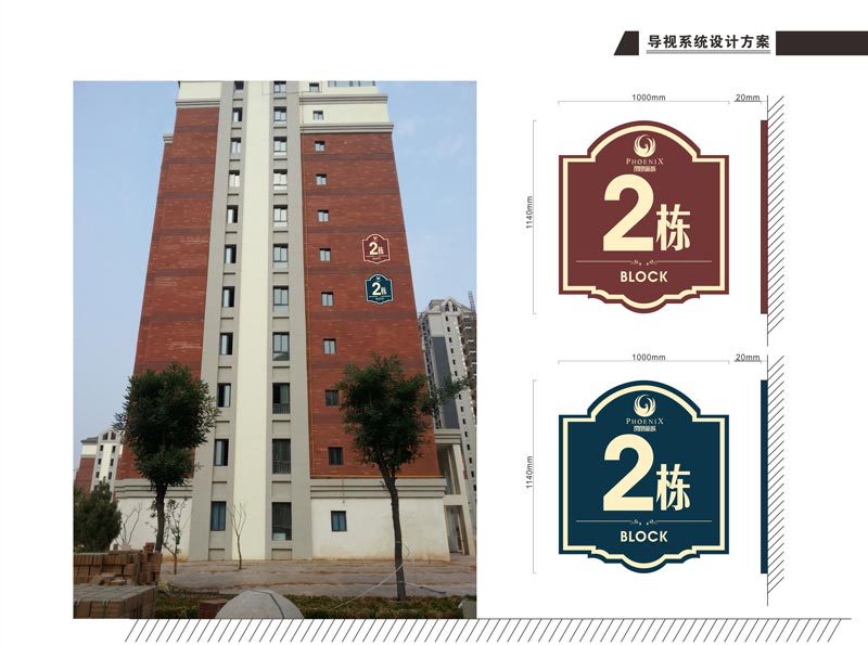 导视系统方案之幢号牌