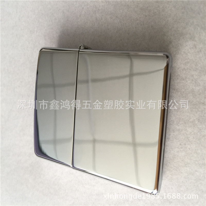 打火机镜面抛光电镀亮铬色挂镀表面处理加工厂 五金电镀镜面铬