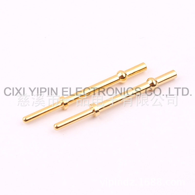 精密五金部件电源连接器冠簧插孔插针PIN
