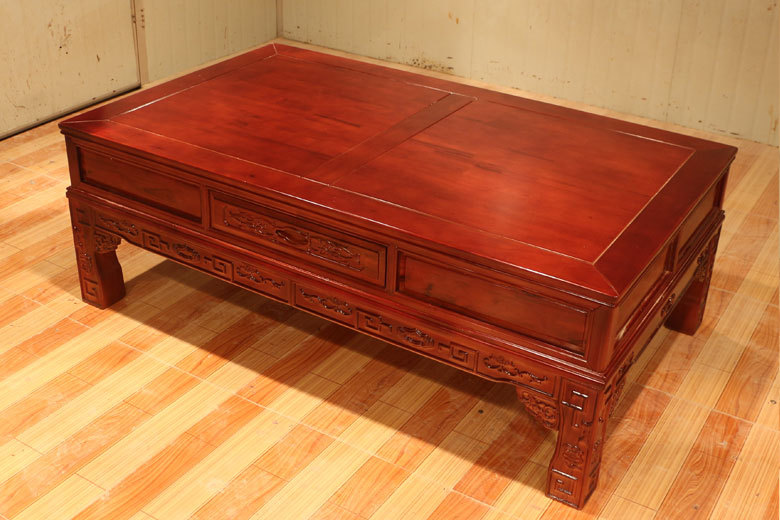 新款古典仿古沙发 客厅实木沙发 单人三人组合沙发 香樟木沙发