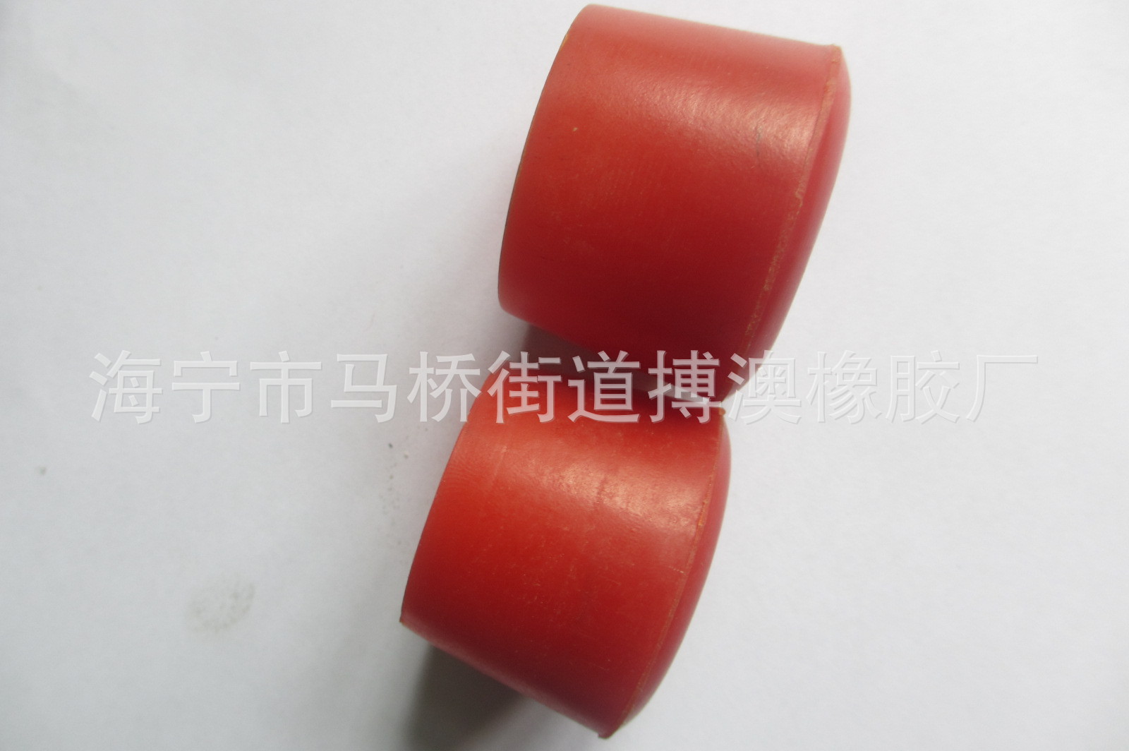 浙江海宁厂家定做橡胶套 红色橡胶套 圆柱形胶套 圆形胶套