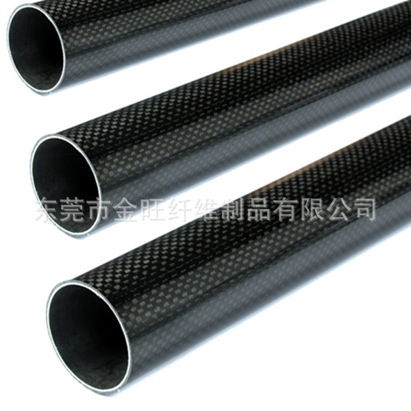深圳碳纤维卷管 3K纹路  可按客户要求定 制，裁切  摄影器材碳管