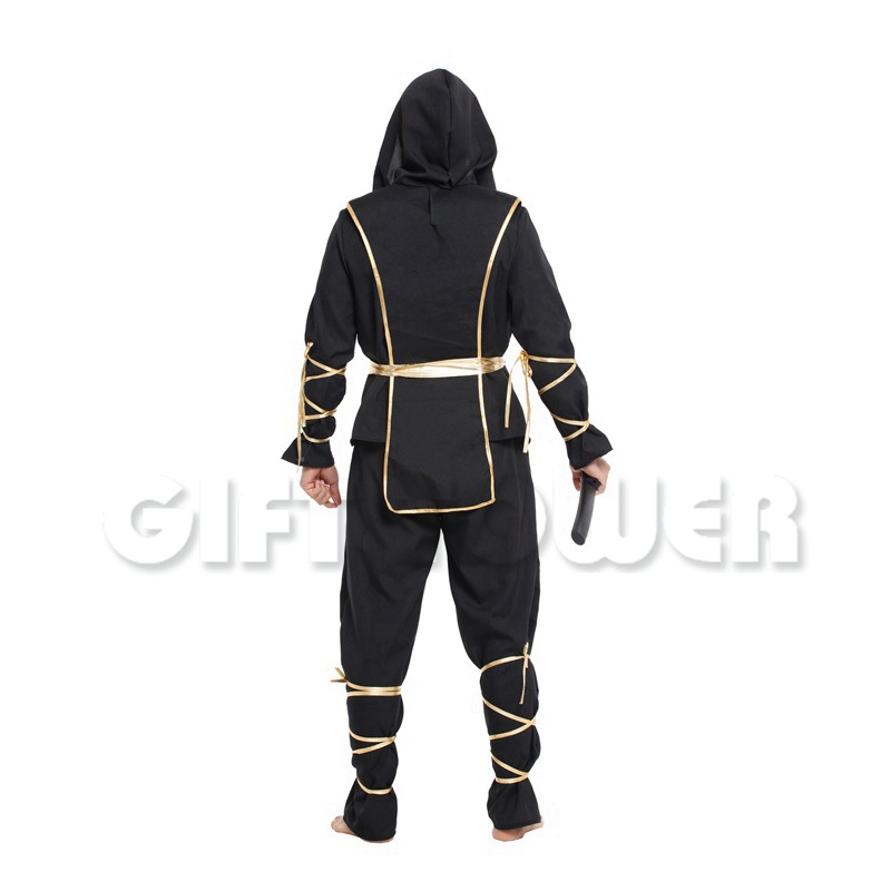 Stage performance costume, ninja costume,M-0096 adult martial arts ninja bar performance costume detail image 5