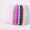 Big hair accessory, beads from pearl, Korean style, wholesale