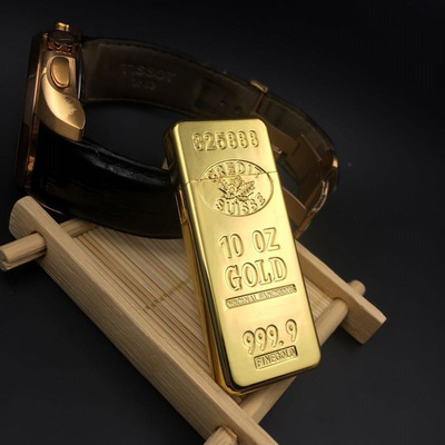 个性金条打火机 新奇特创意点火器 金属明火砂轮迷你点烟器 批发|ru