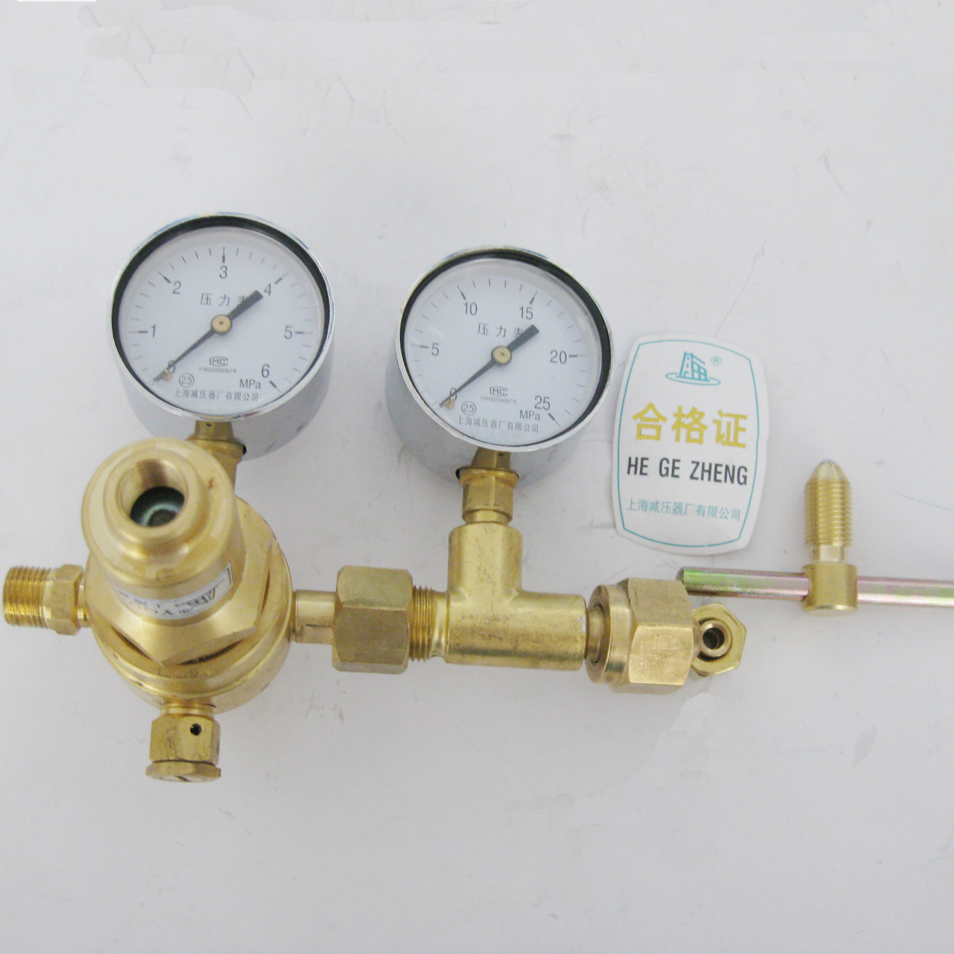 厂家直销 氮气减压器 YQD-370 16m3/h  上减牌