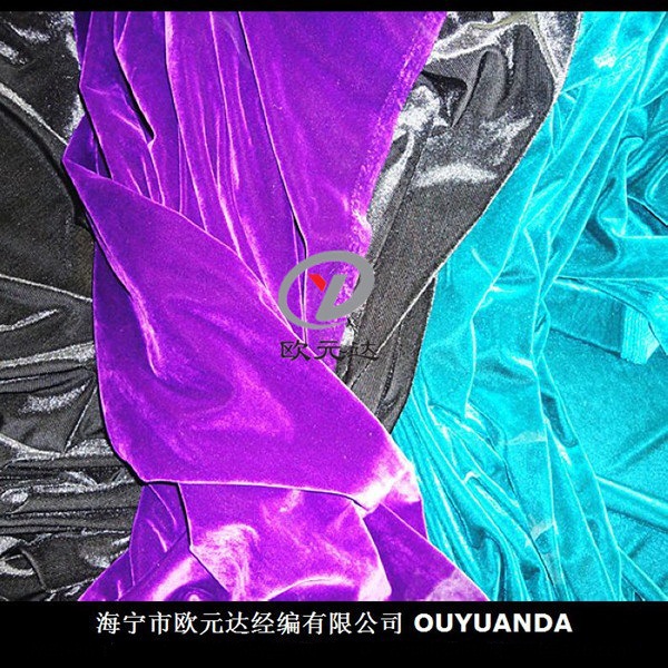 经编产业基地优惠供应高档女装面料不倒绒（韩国绒）、密丝绒