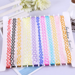 Amazon New Fishline Necklace Fishline Braided Vintage Tattoo Necklace Fishline Braided Vintage Clavicle Chain