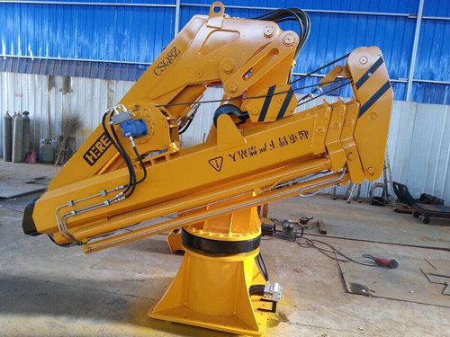 5吨折叠臂随车起重机SQ5ZB2 液压随车起重机 折臂式随车吊厂家