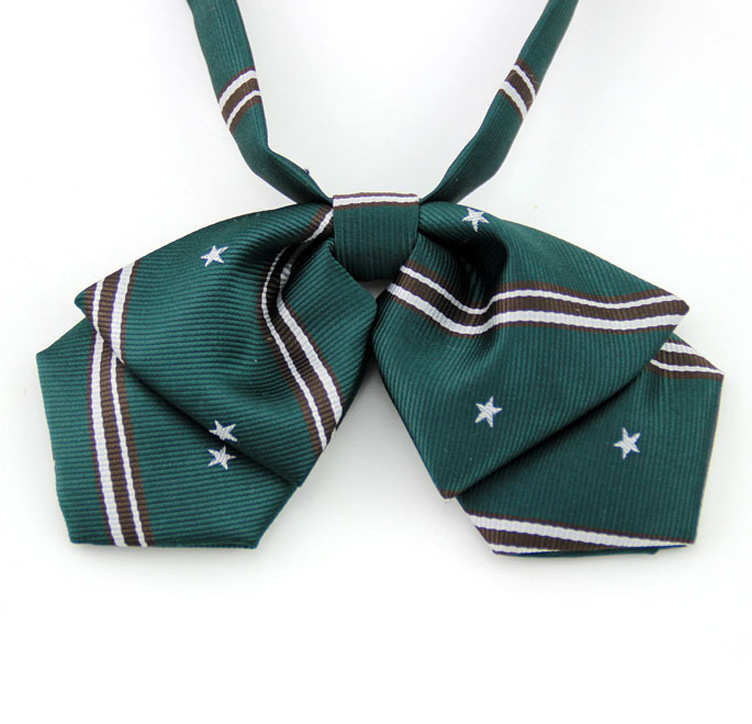 Student pleated skirt, Japanese bow tie 3