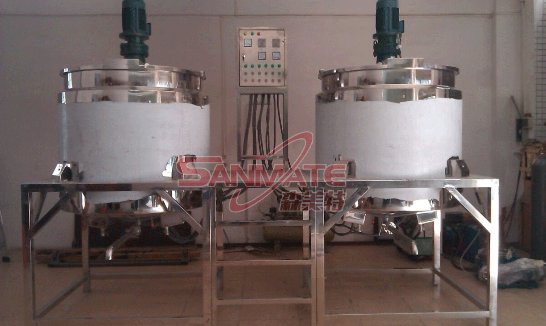 500l加热搅拌锅 304钢电加热500L搅拌罐 化学品化学纤维搅拌机