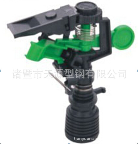 供应塑料单喷嘴草坪喷头 内丝农田灌溉喷头 可调摇臂自动旋转喷嘴