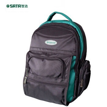 世达工具背包18寸 多功能维修电工工具包背包手提单肩大包 95198