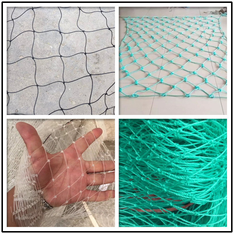 厂家供应 多色可选 聚乙烯聚丙烯涤纶尼龙有结网