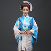 Japanese lady style adult kimono traditional formal dress cos stage performance Nightgown bathrobe and kimono