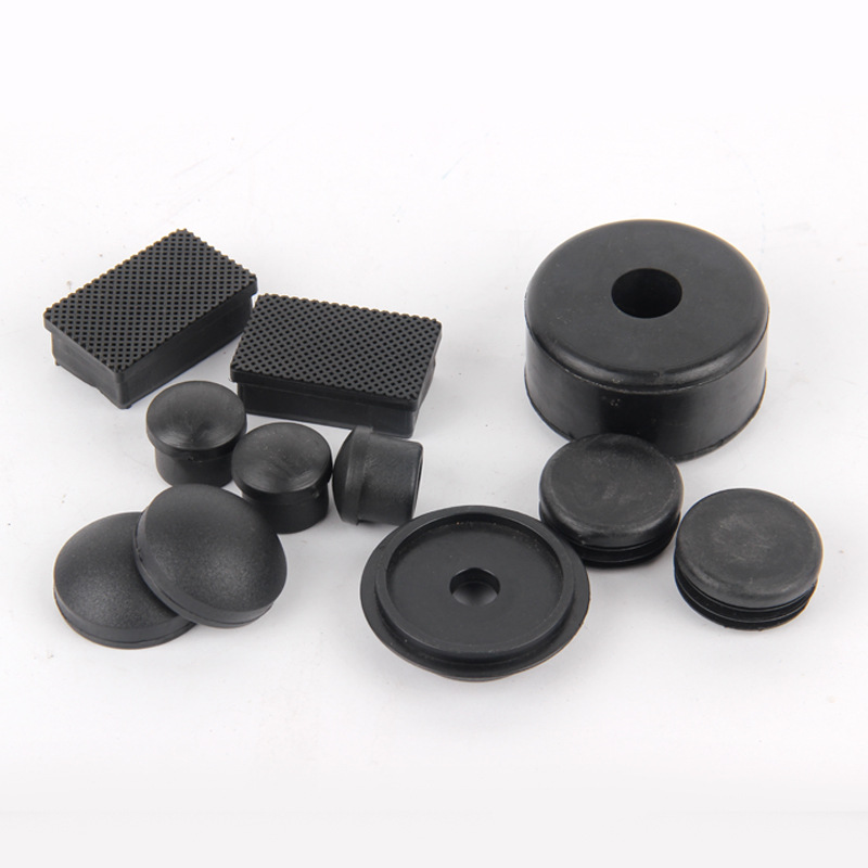 订 制圆形橡胶护堵 定 制黑色固定橡胶胶堵直销 山东橡胶配件批发