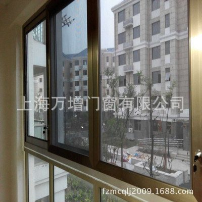 【上海品牌门窗】万增门窗品质保证瑞芝迪80断桥1.4mm中空玻璃窗