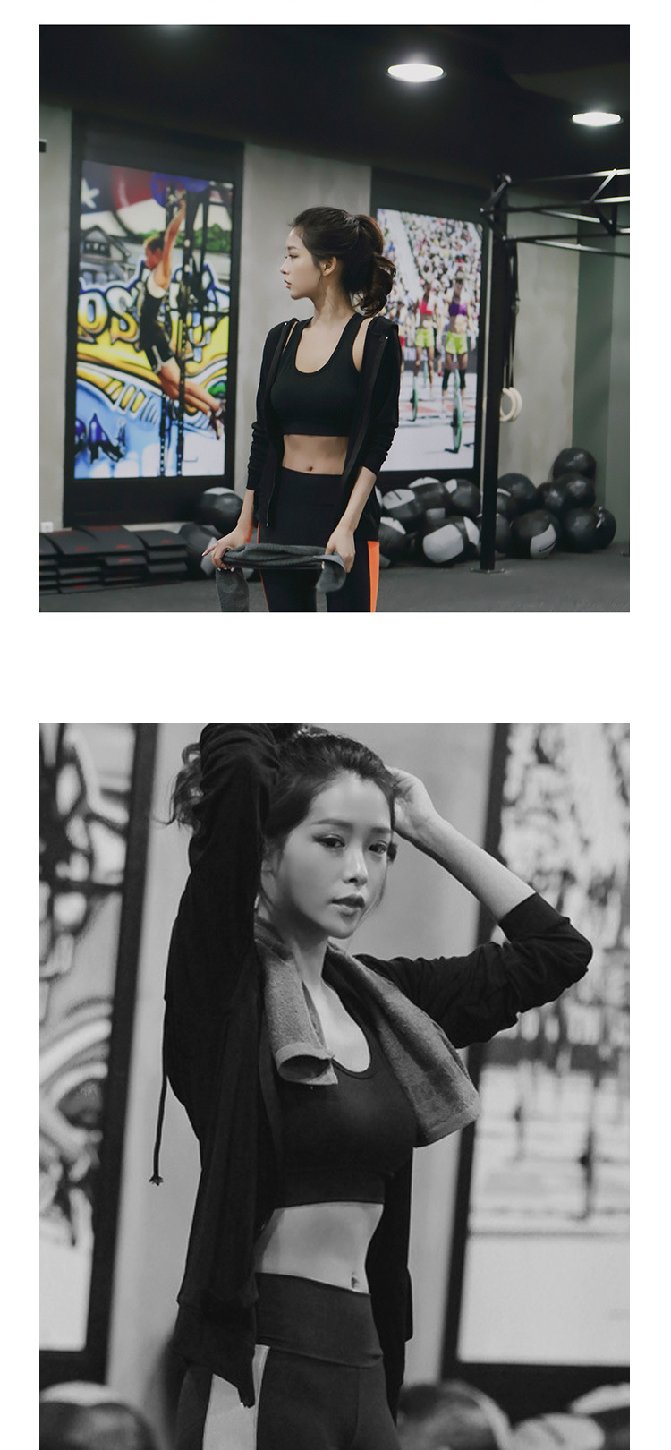 Débardeur sport pour femme en nylon - Ref 2028999 Image 12