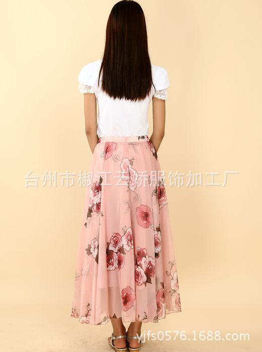 Jupe femme YUN JIAO ROSE en Mousseline - Ref 3329092 Image 27