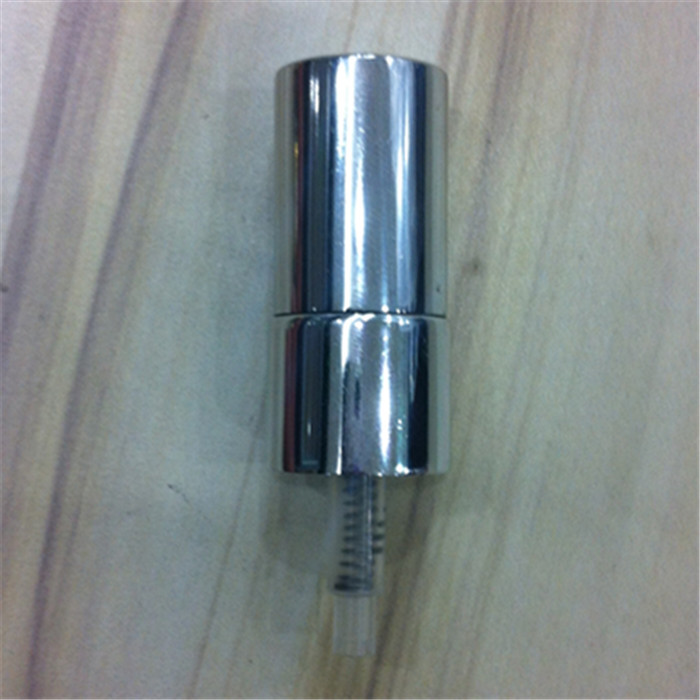 圣马日化包装生产基地18/410 罗口全铝香水细雾罩喷雾泵头喷头