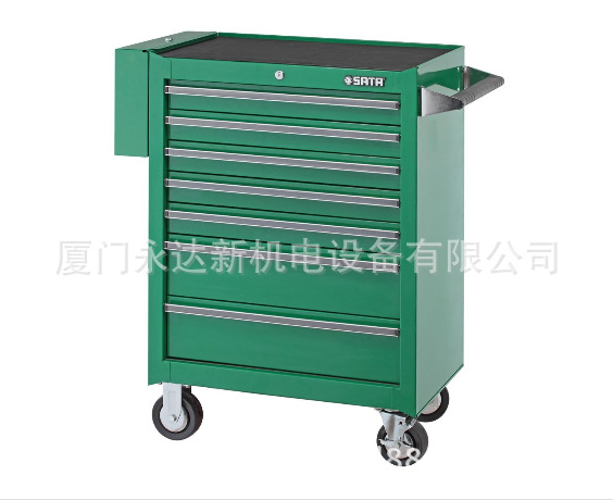 总代理批发销售世达7抽屉带轮工具车95107