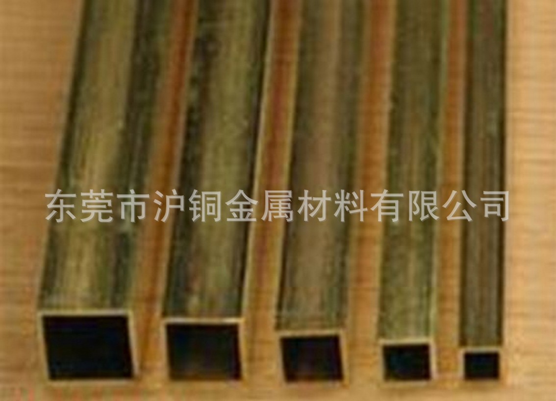 家具用20*20、30*40、50*50H65黄铜方管 厂家直销