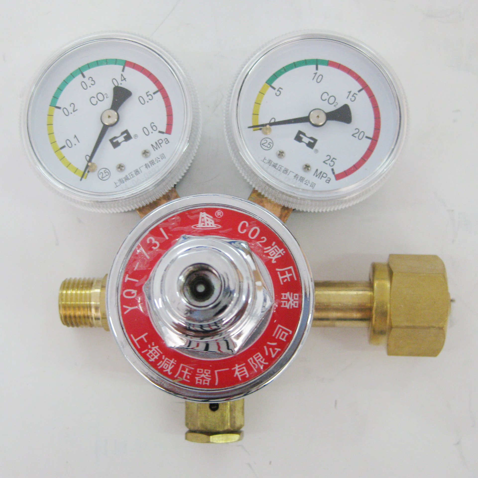 厂家直销 二氧化碳减压器 YQT-731 5m3/h  上减牌 现货供应