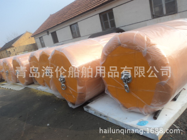 海伦工厂实心聚氨酯护舷 聚乙烯碰垫 EVA靠球防撞设施青岛否是海